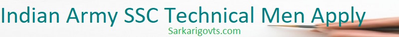 Indian Army SSC Technical