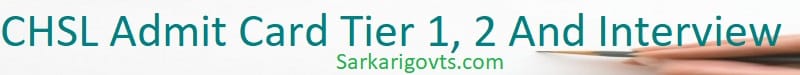 SSC CHSL Admit Card 2025 Postpone Exam Date Call Letter Download SSC CHSL Admit Card